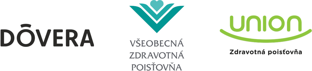 Zmluvné poisťovne - VšZP, Dôvera, Union